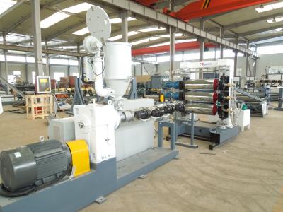 Linha de extrusão de chapa/quadro de extrusão de parafusos únicos de resfriamento por água 100-1000 kg/h
