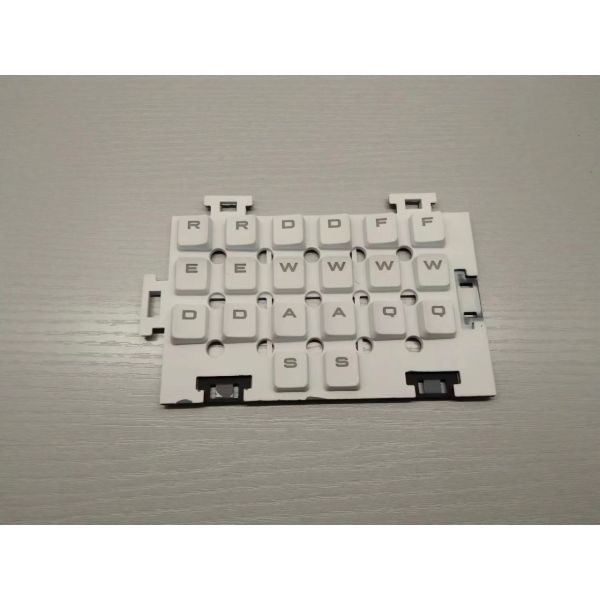 Rectangular Plastic Injection Moulding Keypad , Custom Injection Molding Keycaps