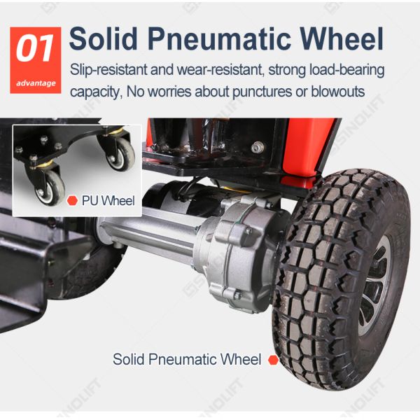 SINOLIFT QDD10 / QDD10L / QDD15L Pedestrian Electric Tractor