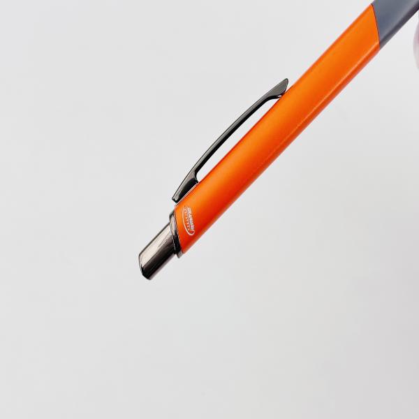 Press Aluminum Gel Pen 0.5mm Multi-color Square Barrel Metal Neutral Pen Stationery Supply