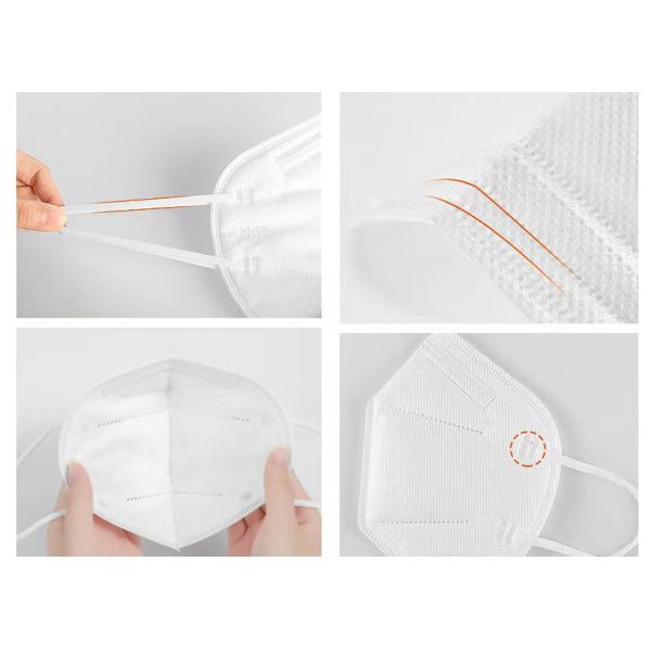 Взрослый фильтрации капельки 95% устранимой 5 пыли лицевого щитка гермошлема слоя KN95 анти- анти-