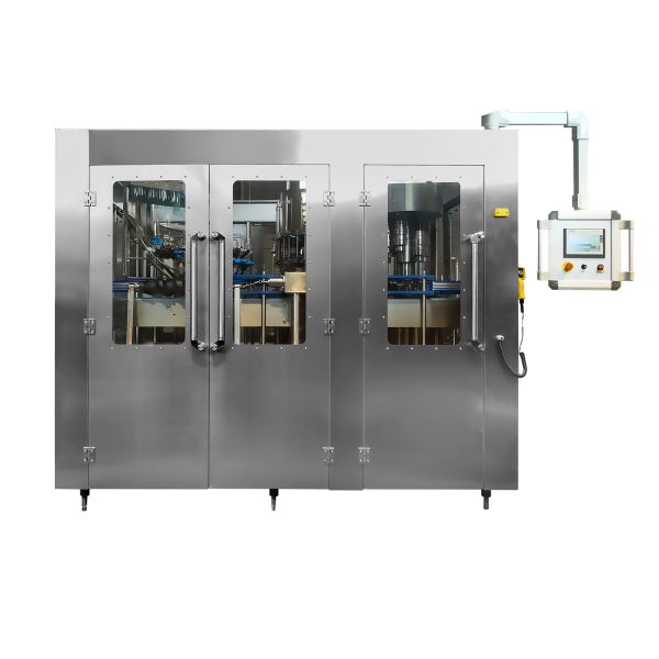 Capper заполнителя машины завалки 12000bph сока манго 3kw 4kw Monoblock