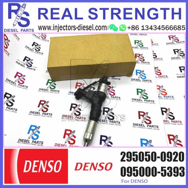 Peças sobressalentes de motores a diesel Injetor diesel de combustível 23670-E0540 295050-0920 Para motor HINO J05E J06
