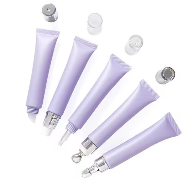 10 ml tubo cosmético vacío embalaje crema para los ojos crema para el rostro tubo de plástico comprimido embalaje