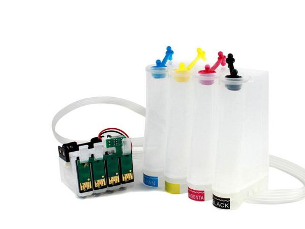 Multi Colors Continuous Ink System For Epson Stylus T25 / TX123 Printer Dye Based