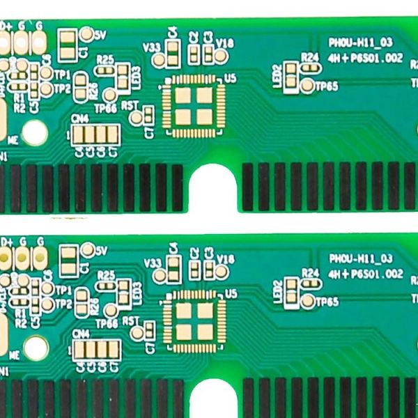 1.6MM Carbon Oil PCB Production FR4 Single Side Printed Circuit Board Design