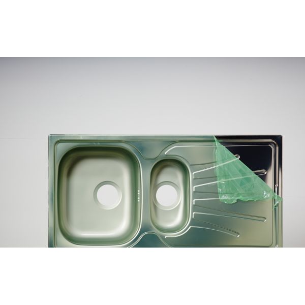 Отсутствие фильма предохранения от собственной личности клея LLDPE 500m слипчивого для нержавеющей стали