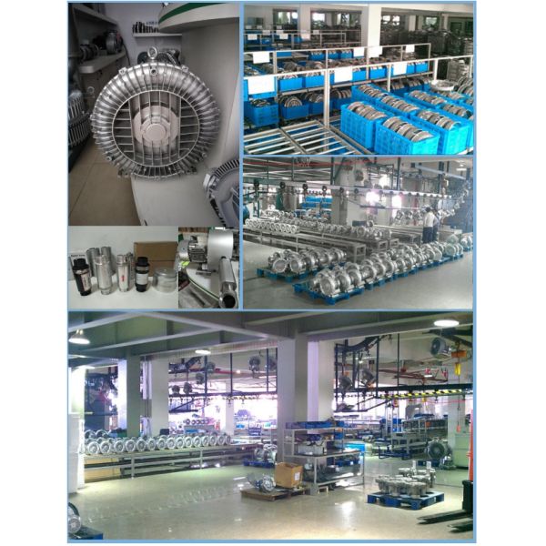 4RB Industrial Fan Side Channel High Pressure Compressor Blower Electric