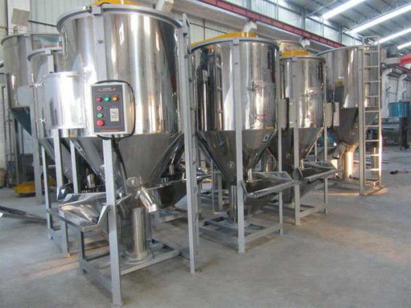 Industrial Vertical Stainless Steel Mini Plastic Color Mixer