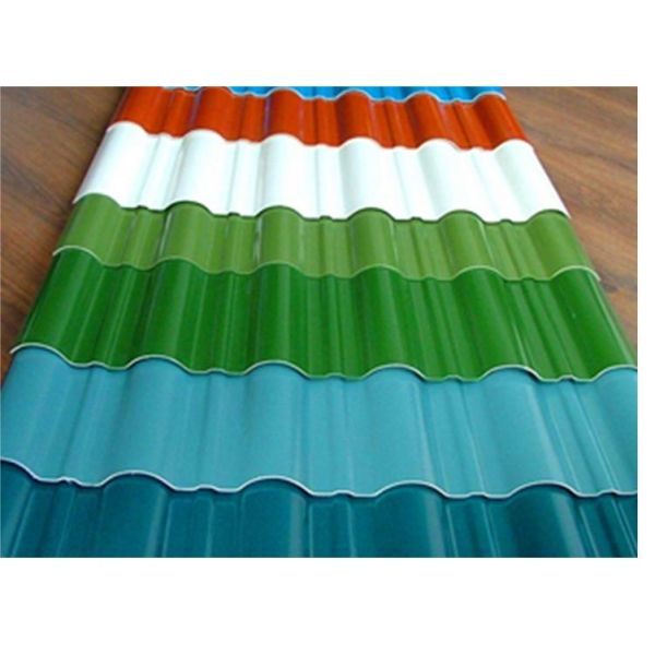 Galvanized Corrugated Panels for Residential Building Width 600-1250mm RoHS Certified