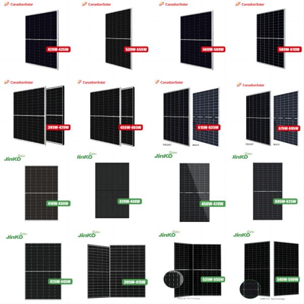 IP68 P Type Jinko Tiger Pro Module bifacial à double verre 535W 545W 555 Watt