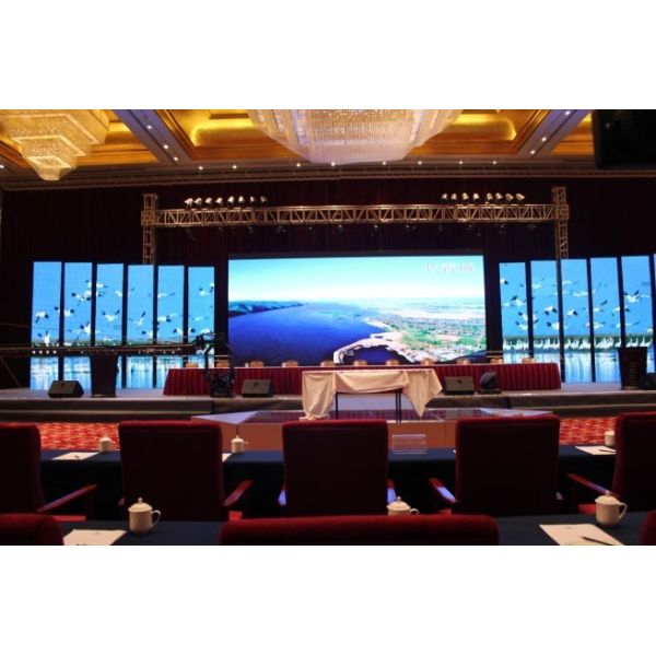 Digital Concert Flexible LED Video Panels P4.81 P3.91 Outside 500x1000 AngLED