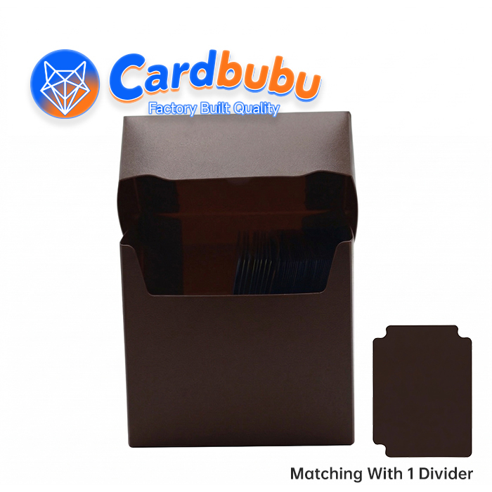 PP Trading Card Storage Case Heavy Duty Plastic Blank Playing Card Boxes TCG