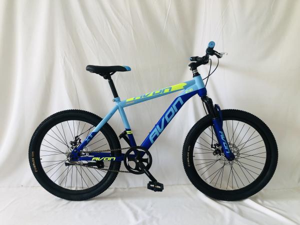 Alta qualidade 24 polegadas 1 velocidade travão de disco absorção de choque suspensão de alumínio carbono estrutura de aço bicicletas de montanha