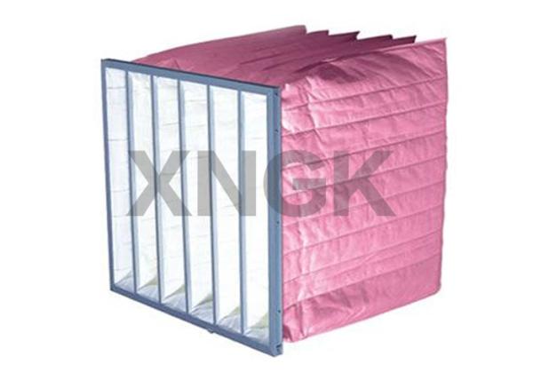35mm Commercial Bag Air Filters Frame Thickness Multi Layered Media