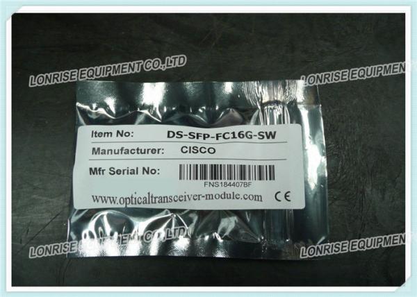Module de CGL de l'émetteur-récepteur DS-SFP-FC16G-SW Cisco SFP de fibre multimode de liens optiques