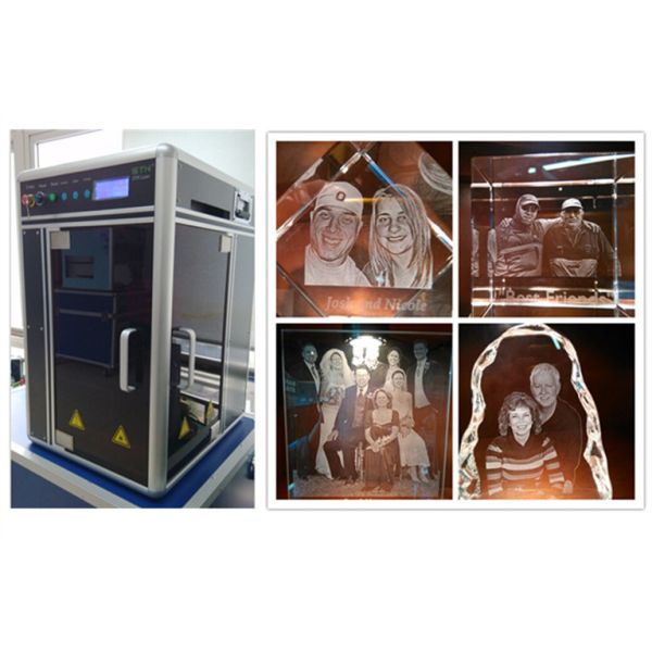 4000HZ 3D Subsurface Laser Engraving Machine with Handheld Design