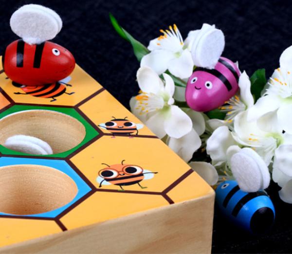 Montessori Wooden Hand Eye Coordination Game For Children Early Education