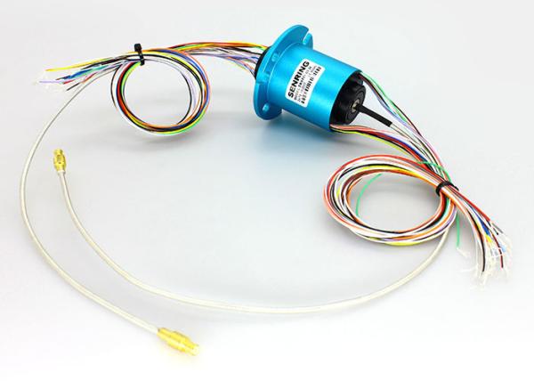 Anéis de coletor elétricos das junções RJ405 giratórias com alojamento da liga de alumínio