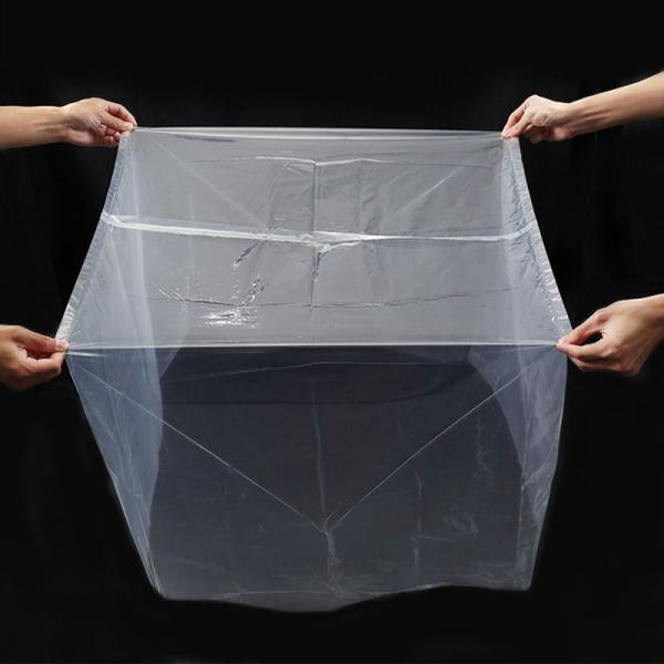Household Products Square Bottom Bag Clear Dust and Moisture Proof Plastic Bag
