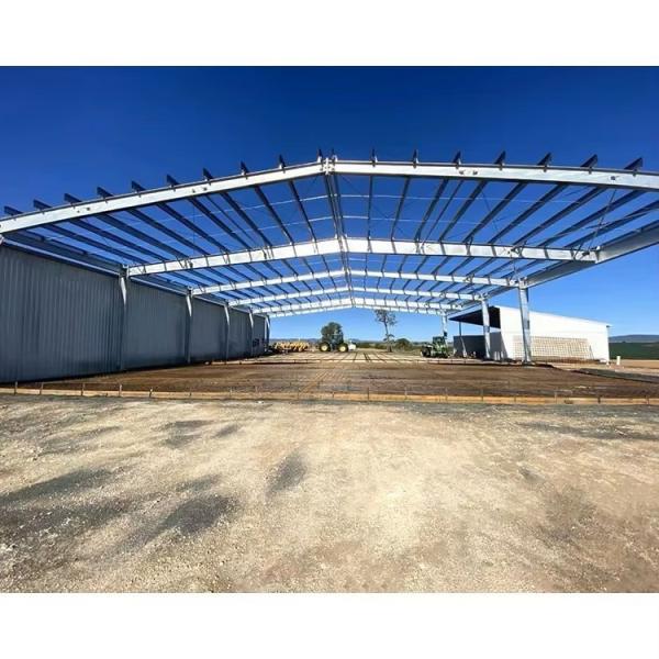 Armazém de aço leve de seção H, estilo de design industrial, para Hangar House