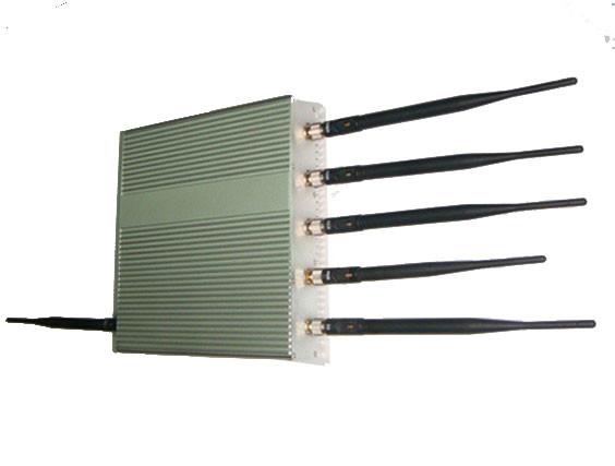 Wifi bluetooth jammer | 15W High Power 6 Antenna Mobile Phone GPS Bluetooth Jammer