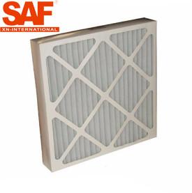 Cardboard Frame Pre Air Filter SAF Pleated Panel 5 Micron Media HVAC System