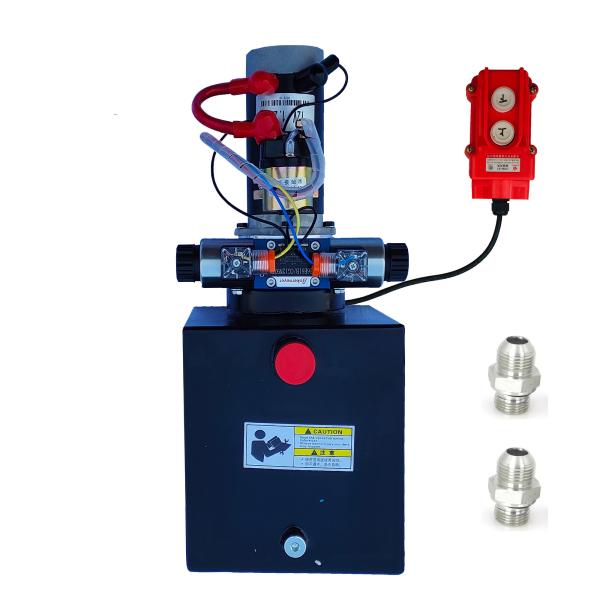 2200PSI 12 Volt Hydraulic Power Unit For Dump Trailer Car Lifting Platform
