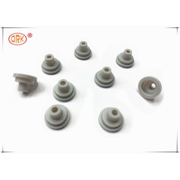 Серая превосходная крышка чашки силиконовой резины сопротивления отскока для пневматических уплотнений