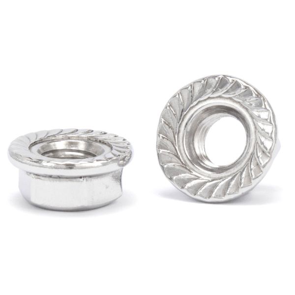 Stainless steel Hexagonal Flange Nuts