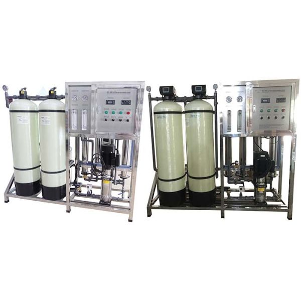 Производственная установка очищения RO опреснения воды для выпивать разлитую по бутылкам бензоколонку