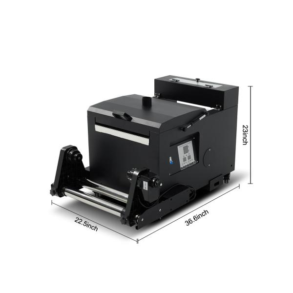 13inch A3 Size DTF Direct Film Printer With Dual XP600 Head And CMYK Pigment Ink