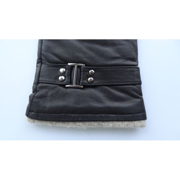 Factory supply sheepskin gloves leather men with the best price