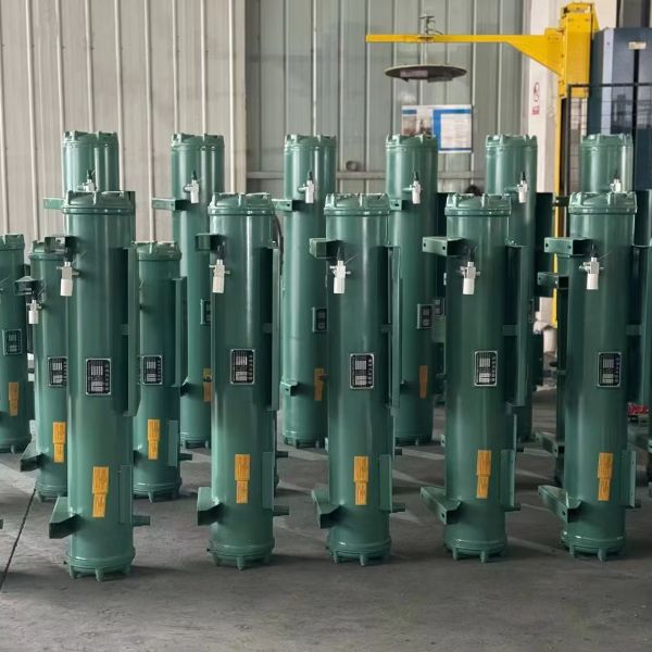KUB New Home Use Aluminum Shell Tube Sea Water Cooled Condenser Marine Refrigeration Compressor Hotels Retail 3hp~100hp 1 Year