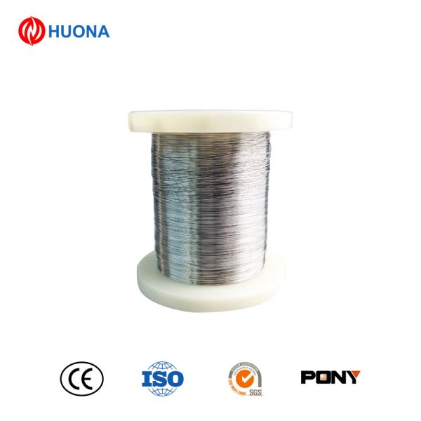 Vacuum Hydrogen Annealed 1J85 Mumetal Wire Near Zero Magnetostriction Low Coercivity Nickel Iron Molybdenum Alloy Wire