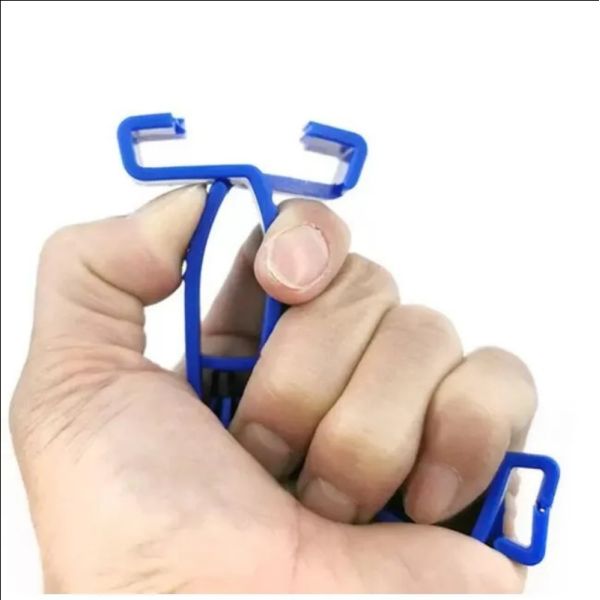 Custom Safety Hand Glove Clip Polyoxymethylene Interlock Plastic Glove Clips for Label Work