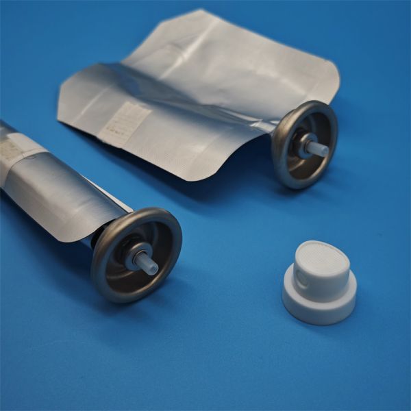 1 Inch Bag on Valve Aluminum Aerosol Metal Cans Bag on Valve Spray BOV for Oil Spray Cosmetic Spray