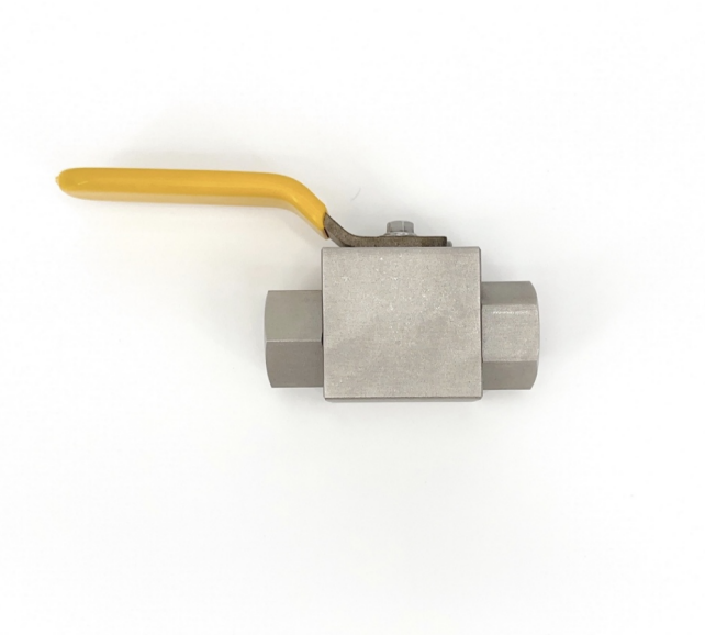 1/2 "DN15 high-pressure manual water ball valve - F-NPT thread - stainless steel