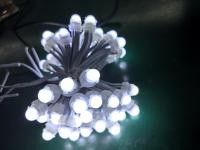 Lumières ponctuelles en PVC de 9 cm Source LED colorée et contrôle SPI pour applications paysagères