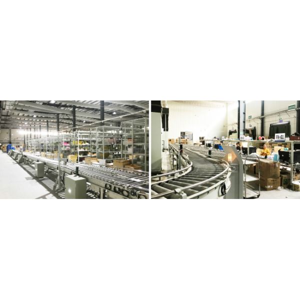 U-Turn Stacker Crane Curve Rail Type S/R Machine ASRS Automatic Storage And Retrieval System