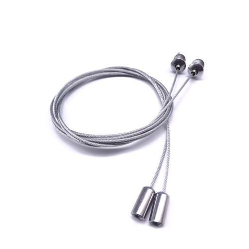 Durable Transparent Wire Rope Cable Assemblies For Hanging Display And Lighting