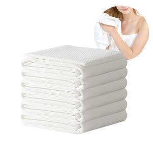 Thick Soft Large Disposable Bath Towels Dry Towels Viscose Plant Fiber Material