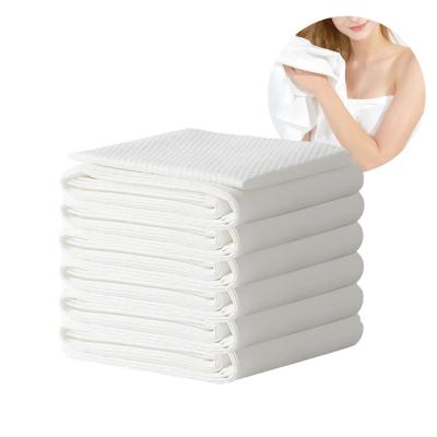 Thick Soft Large Disposable Bath Towels Dry Towels Viscose Plant Fiber Material