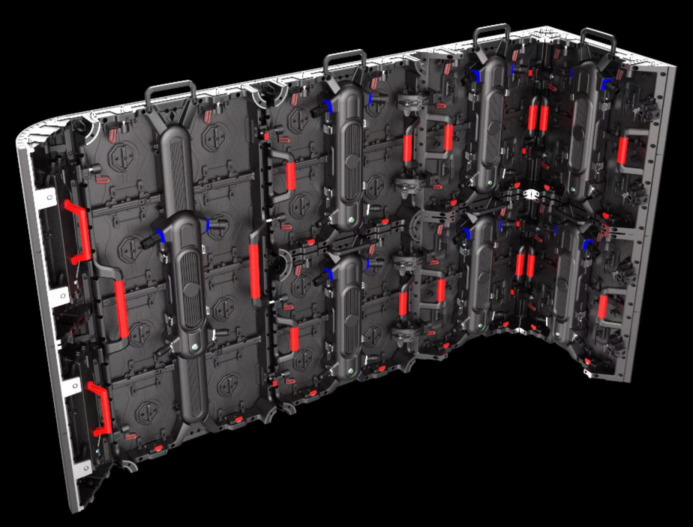 P2.976 / P2.604 / P3.91 Rental LED Display Front And Rear Maintenance