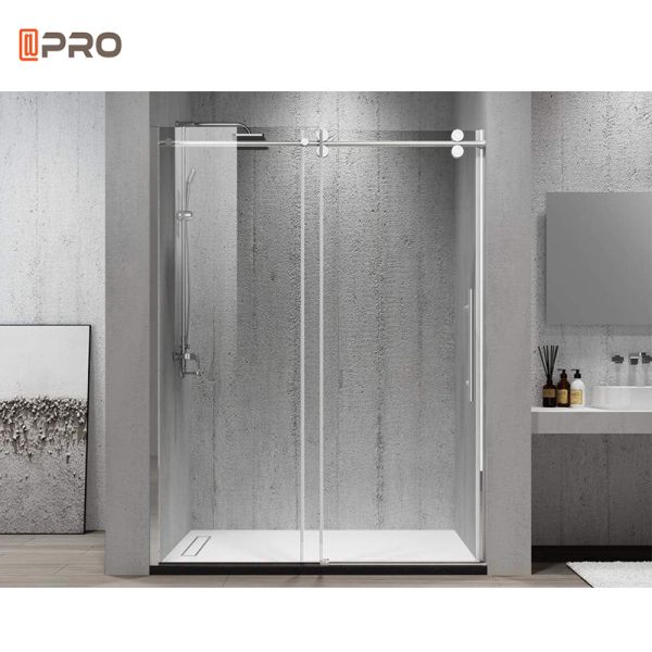 Enclosure Aluminum sliding glass barn door for Shower Room
