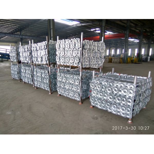Steel Galvanized Hollow Or Solid Swivel Scaffolding Jack Base