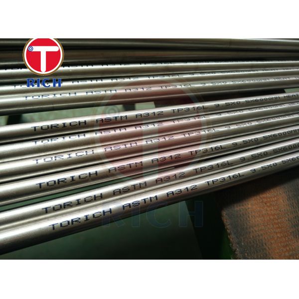 316Ti 316L BA PE Seamless Stainless Steel Tubing