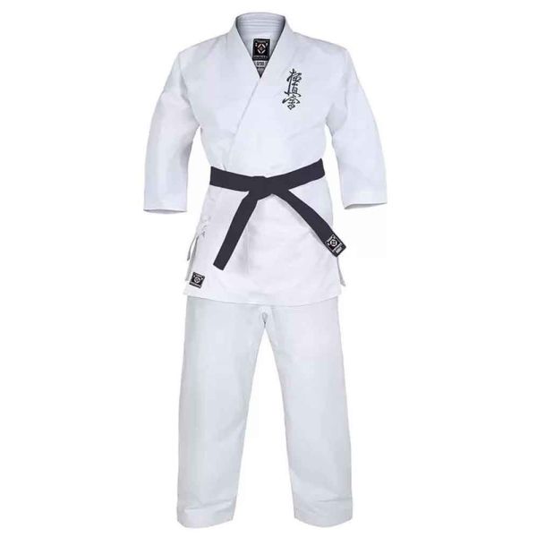 WKF Approved Karate Uniforms Durable Polyester Twill Fabric For Martial Arts Training Practice
