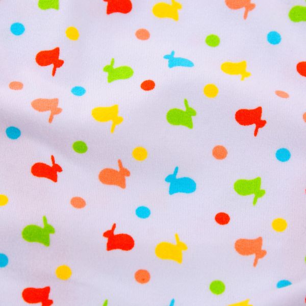 Sanding milk fiber printing young girls thong underwear