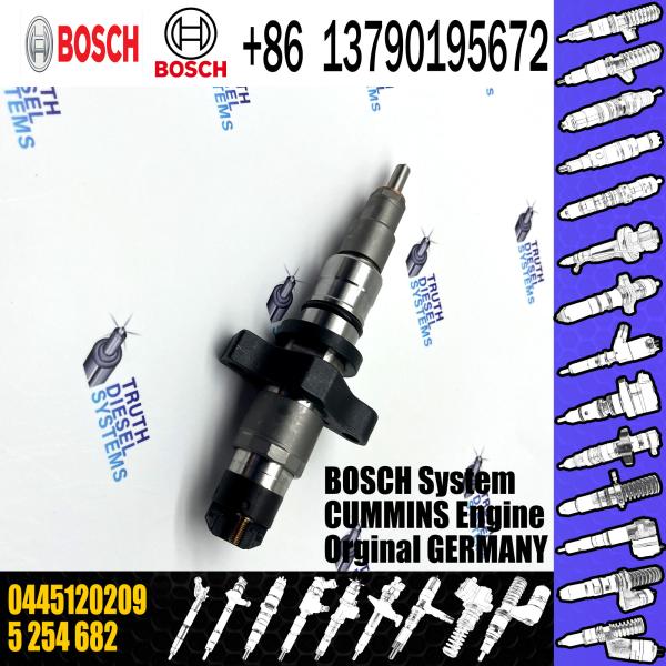 Injetor diesel de alta qualidade 0445120252 0445120254 para BOSCH, injetor comum de alta pressão 0445120209 do trilho